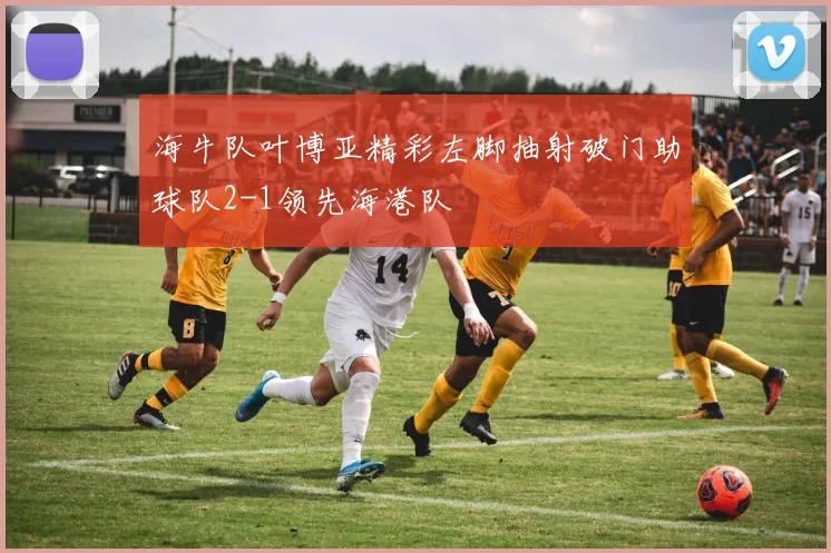 海牛队叶博亚精彩左脚抽射破门助球队2-1领先海港队